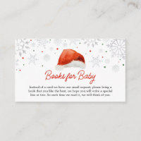 Santa Baby Hat Baby Shower Books for Baby 