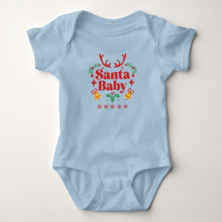 Santa Baby Holiday Fun - Boy Bodysuit