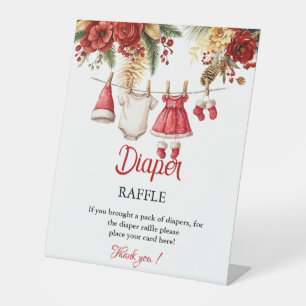Santa Baby Holiday Winter Baby Cloth baby sign