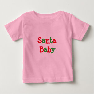 SANTA BABY INFANT CREEPER (PINK)