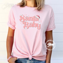Santa Baby Pink Cute Christmas 