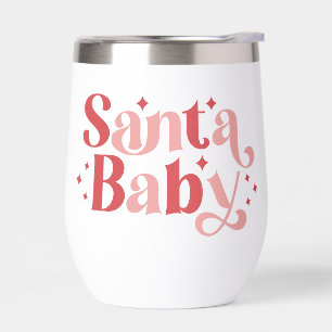 Santa Baby - Retro Christmas Typography