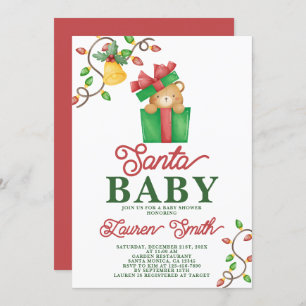 Santa Baby Shower Invitation