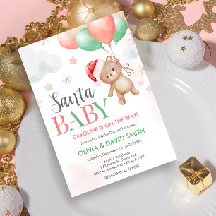 Santa Baby Shower  Invitation