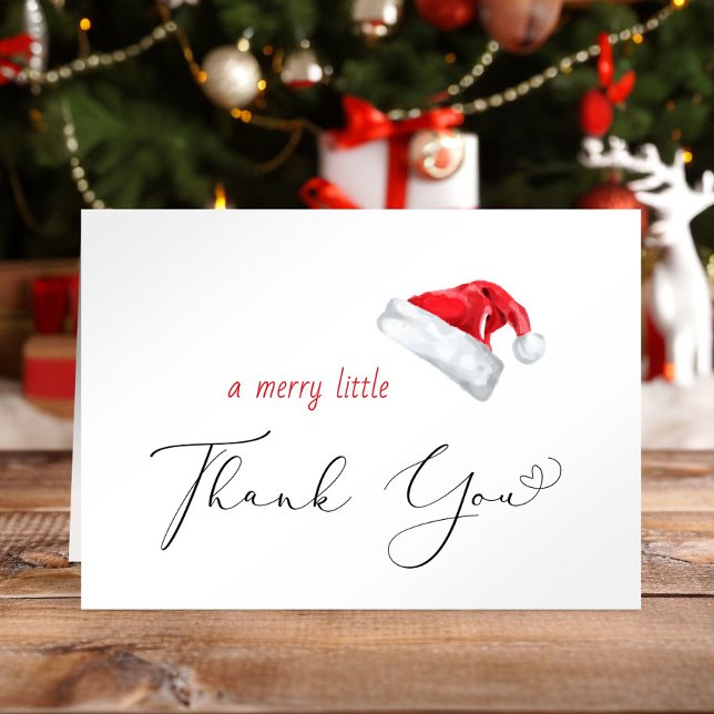 Santa Baby Shower Thank You Card (Creator Uploaded)