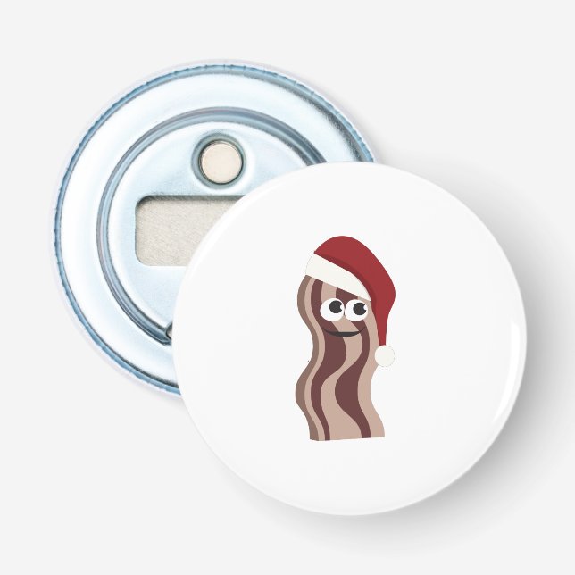 Santa Bacon Bottle Opener (Front)
