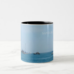 Santa Barbara, CA Two-Tone Coffee Mug