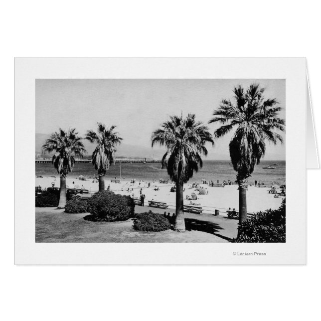 Santa Barbara, CA West Beach View Photograph (Front Horizontal)