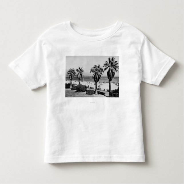 Santa Barbara, CA West Beach View Photograph Toddler T-Shirt (Front)