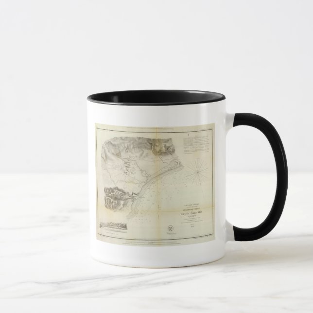 Santa Barbara, Calif Mug (Right)