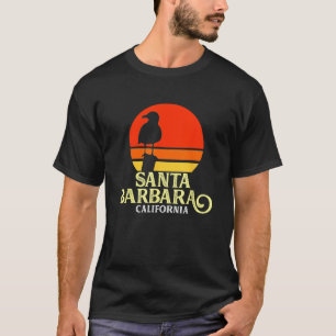 Santa Barbara California Beach Seagull T-Shirt