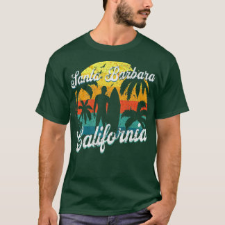 Santa Barbara California Beach Surfer Summer Vacat T-Shirt