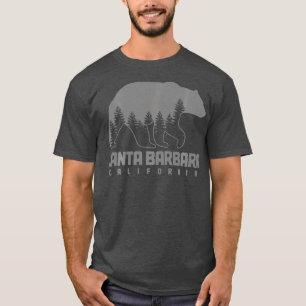 Santa Barbara California Bear Grizzly Pride Outdoo T-Shirt