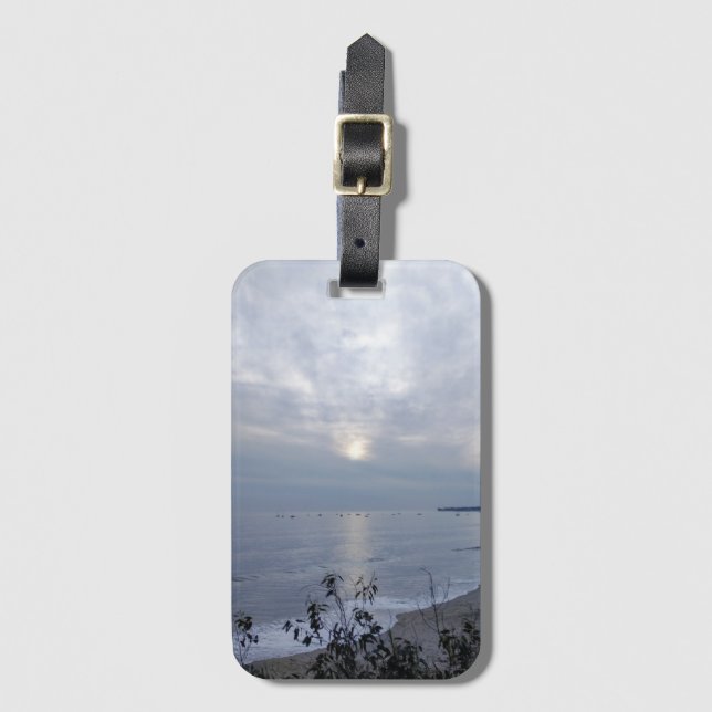 Santa Barbara Coast Luggage Tag (Front Vertical)