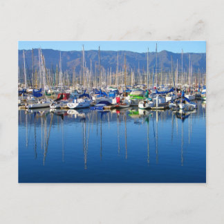 Santa Barbara Harbour Postcard