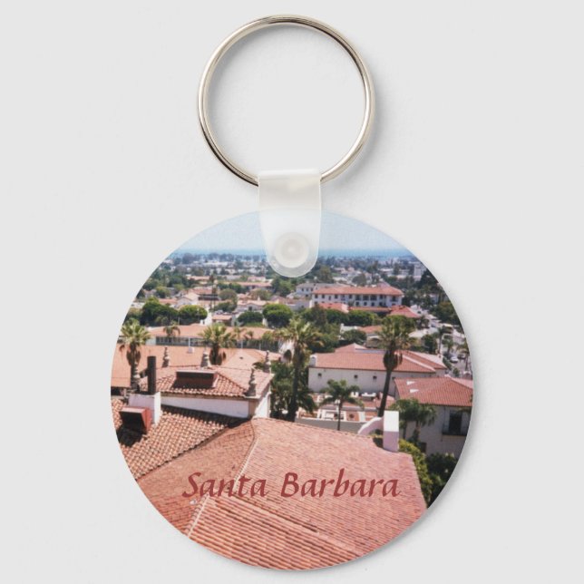 Santa Barbara Keychain (Front)