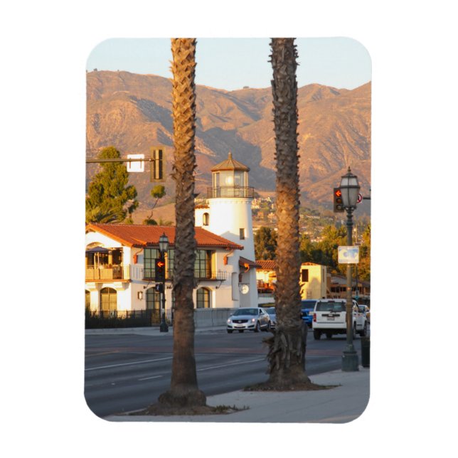 Santa Barbara lighthouse, California Magnet (Vertical)
