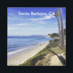 Santa Barbara Montecito California Butterfly Beach Magnet<br><div class="desc">Take in the beautiful sight of the Pacific Ocean and California coastline in this magnet of Santa Barbara's Butterfly Beach.</div>