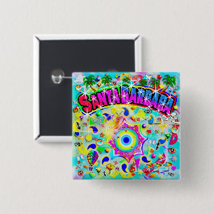 Santa Barbara Mystic Dance 15 Cm Square Badge