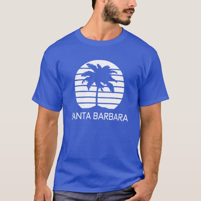 Santa Barbara Retro T-Shirt (Front)