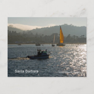 Santa Barbara Sunset Products, California Postcard