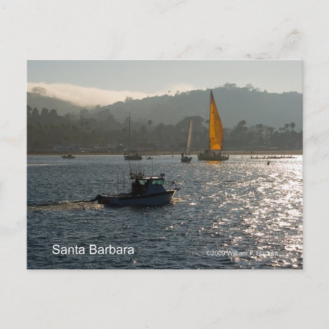 Santa Barbara Sunset Products, California Postcard (Front)