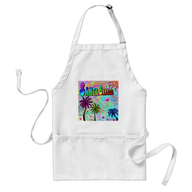 Santa Barbara Vivid Romance Apron (Front)