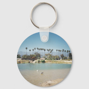 Santa Barbara's Beach Key Ring