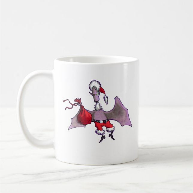 Santa Bat right hand mug (Left)