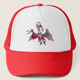 Santa Bat trucker hat