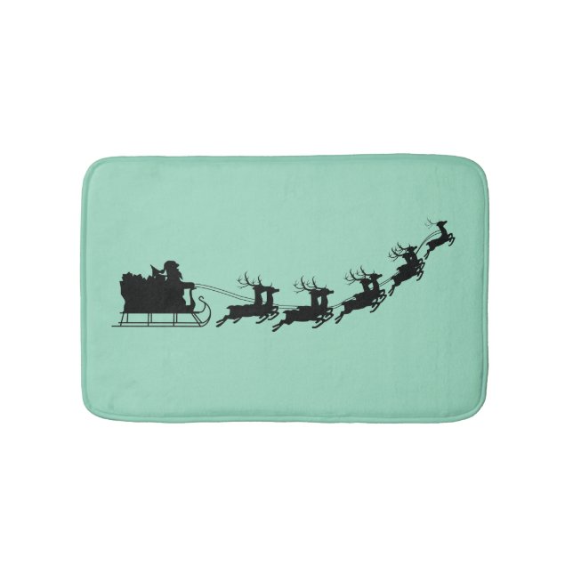 Santa  bath mat (Front)