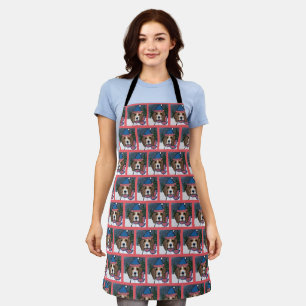 SANTA BEAGLE    APRON