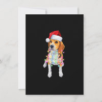Santa Beagle Christmas Lights Christmas Dog Lover