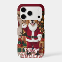 Santa Beagle Merry Christmas - Beagle Xmas Dog