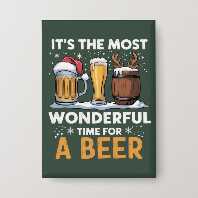 Santa Beer Christmas Party Drinking Family Gifts (Front)