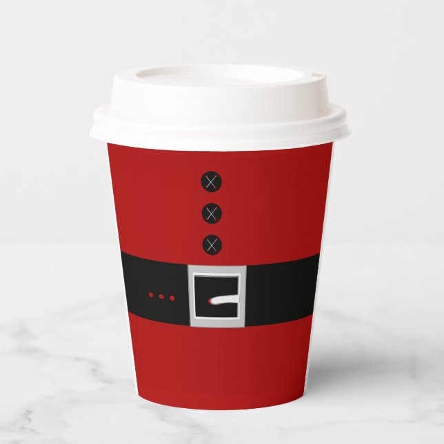 Santa Belly Paper Cup  (Front)