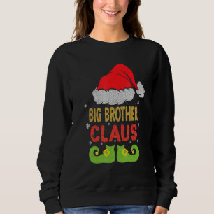 Santa Big Brother Claus Christmas Matching Family Sweatshirt