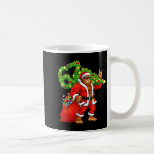 Santa Bigfoot 67 Meme Funny Six Seven Christmas Ho Coffee Mug