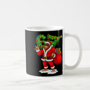 Santa Bigfoot 67 Meme Funny Six Seven Christmas Ho Coffee Mug