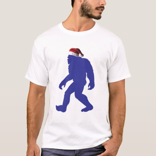 Santa-Bigfoot T-Shirt (Front)