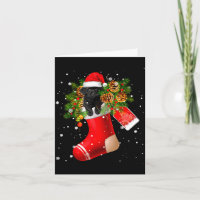 Santa Black Toy Odle In Christmas Sock Pajama