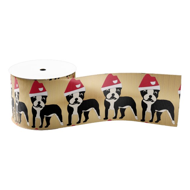 Santa Boston Grosgrain Ribbon (Spool)
