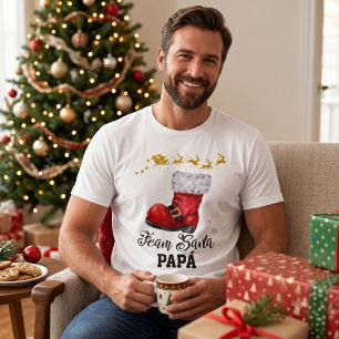 Santa Bota for Santa Claus, Design T-Shirt