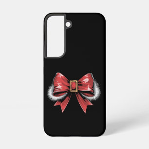 Santa Bow Noel Santa Coquette Christmas Holiday Samsung Galaxy Case