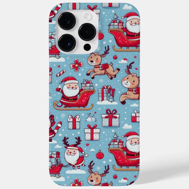 Santa Bring present  Case-Mate iPhone Case (Back)