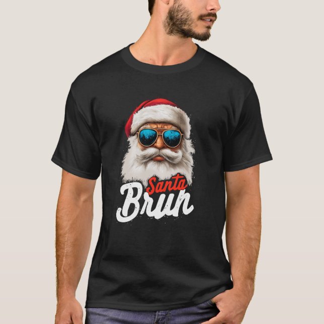Santa Bruh Rizzmas Christmas Rizz Claus Charisma K T-Shirt (Front)