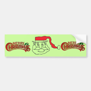 Santa Bumper Sticker