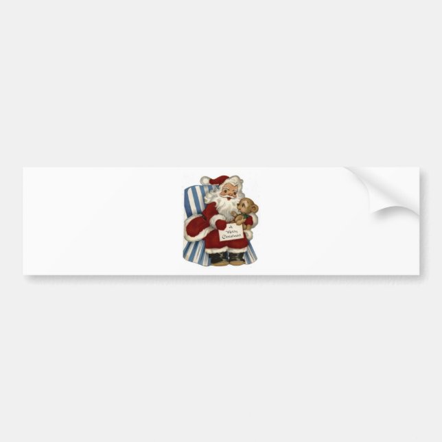 Santa  bumper sticker (Front)