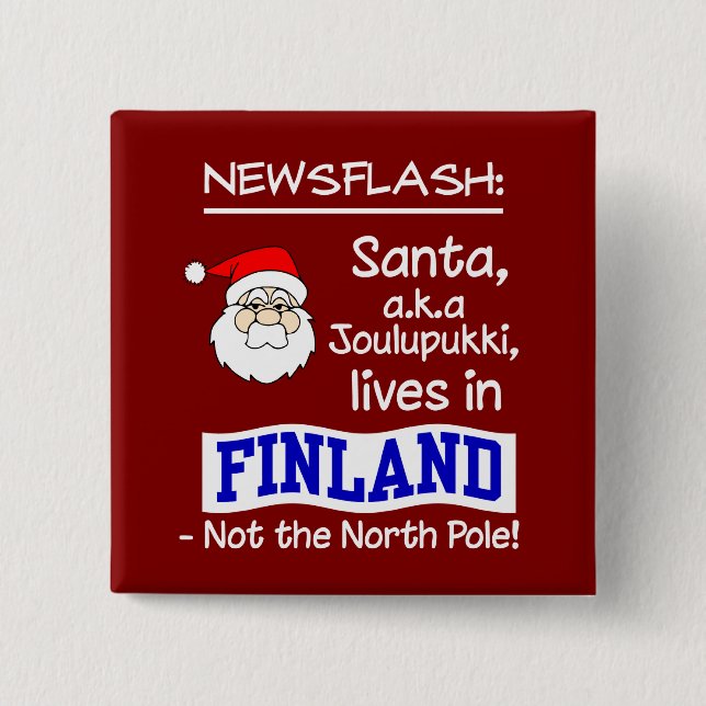 Santa button (Front)