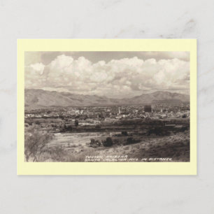 Santa Calalina Mts, Tucson, Arizona Vintage Holiday Postcard